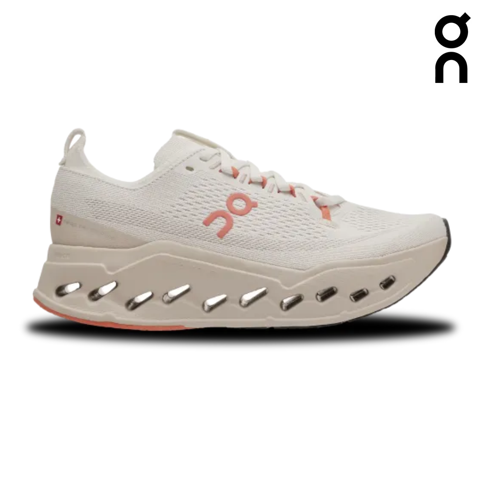 On Men Cloudsurfer Max - Ivory / Salmon