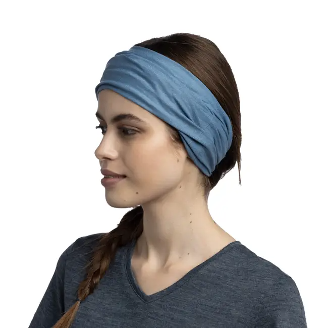 Explore BUFF® CoolNet UV Neckwear - Solid Slate for trail, outdoor & lifestyle use | Liv Activ Singapore