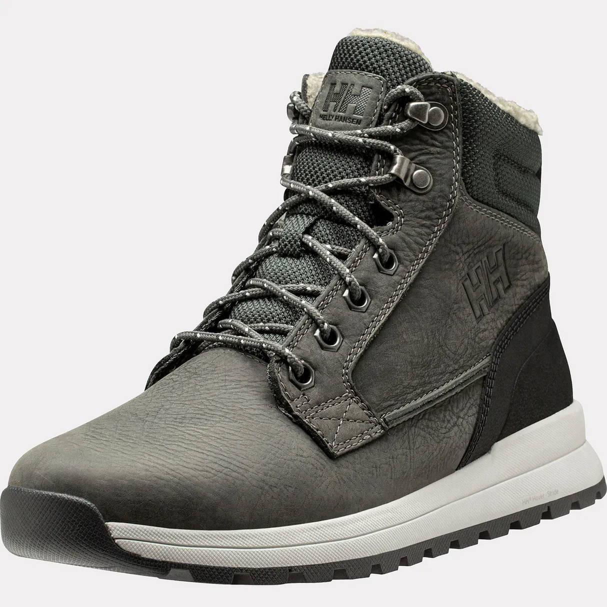 Helly Hansen Men Kelvin Lx Waterproof Leather Boots - Beluga / Mellow Grey