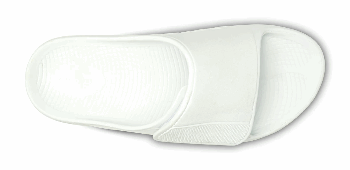 Explore OOFOS Unisex OOahh Sport Flex - White for trail, outdoor & lifestyle use | Liv Activ Singapore