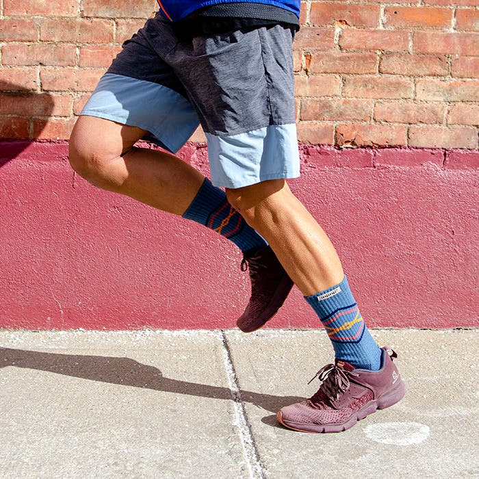 Injinji Trail Midweight Crew Coolmax - Lake