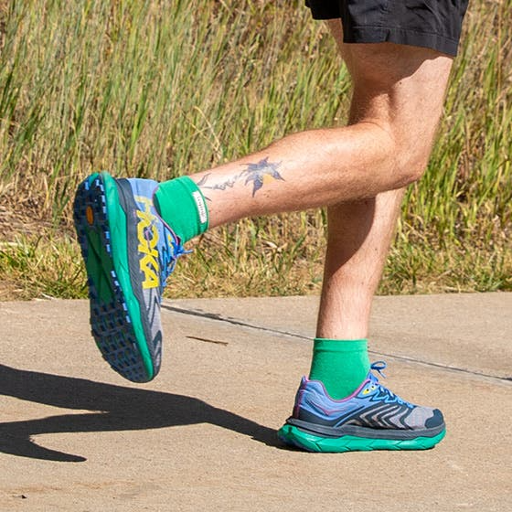 Injinji Run Lightweight Mini-Crew Coolmax - Fern