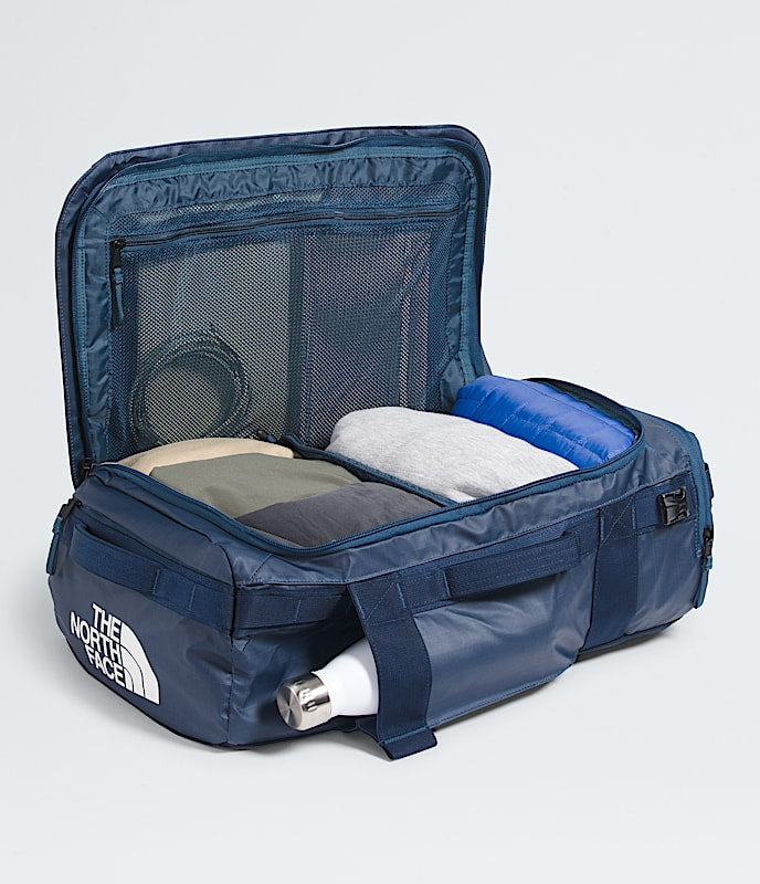 The North Face Base Camp Voyager Duffel 32L - Shady Blue / Summit Navy