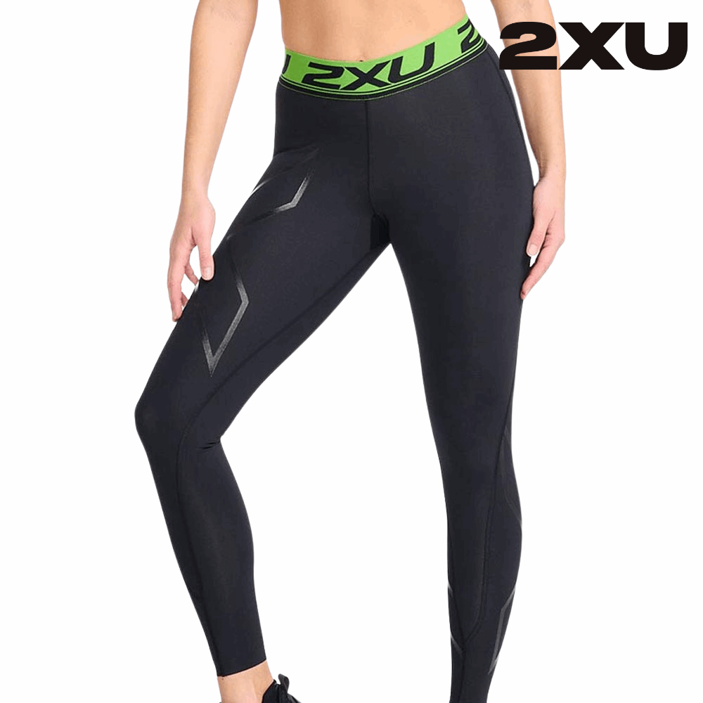 2XU Women Refresh Recovery Compression Tights - Black / Nero