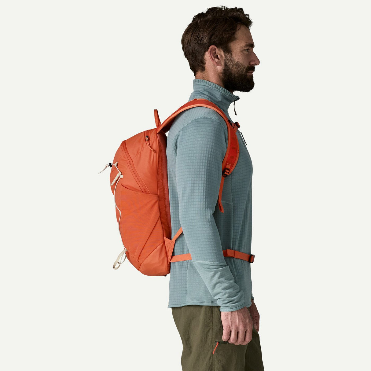 Explore Patagonia Terravia Pack 14L - Coal Orange for trail, outdoor & lifestyle use | Liv Activ Singapore