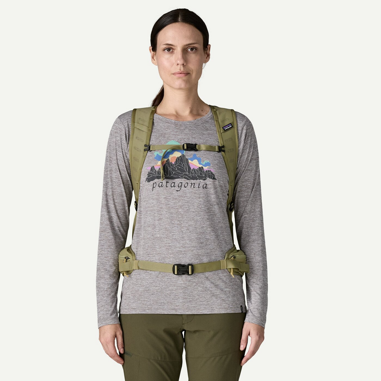 Explore Patagonia Terravia Pack 22L - Coal Orange for trail, outdoor & lifestyle use | Liv Activ Singapore