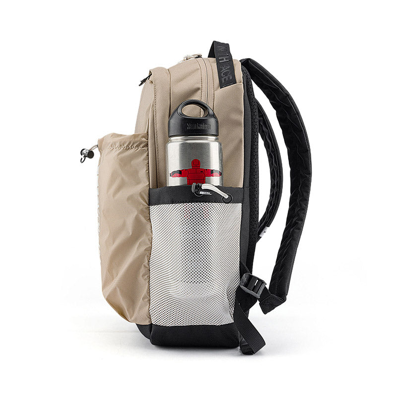 The North Face Bozer Backpack - Mushroom Grey / White Dune / TNF Black