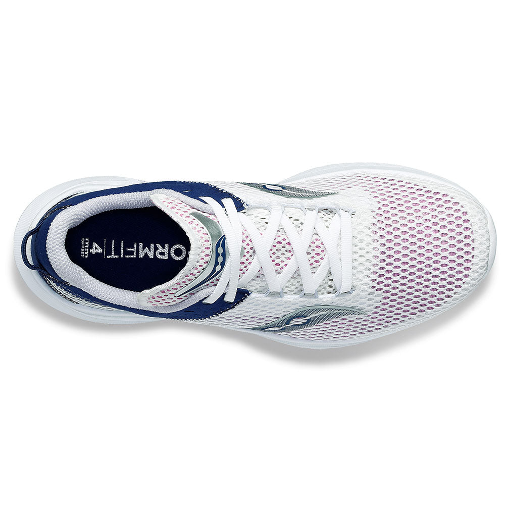 Saucony Women Kinvara 14 - White / Indigo