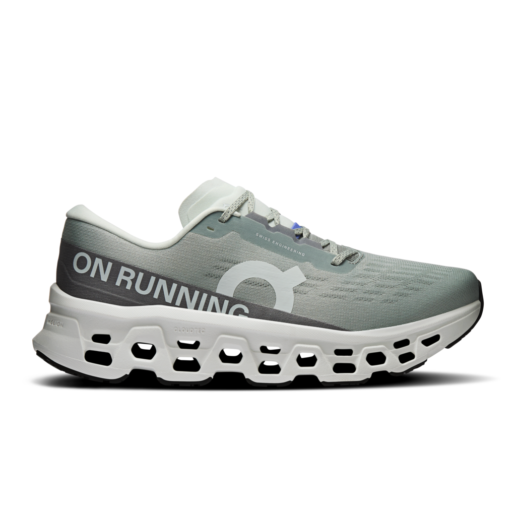 Explore On Men Cloudmonster 3 - Tin / Ivory for trail, outdoor & lifestyle use | Liv Activ Singapore