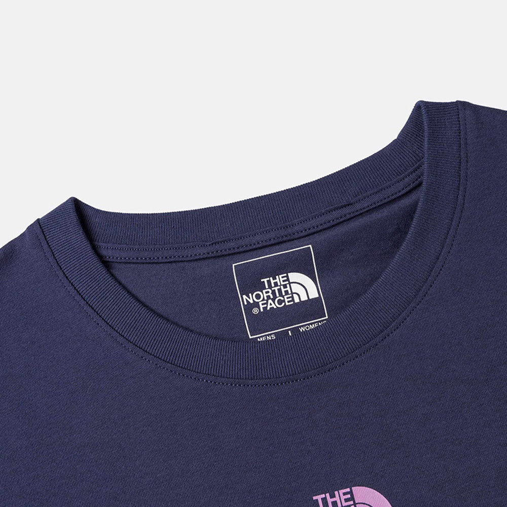 The North Face Unisex Essential Expedition Series Short Sleeve Tee Graphic - AP Summit Navy