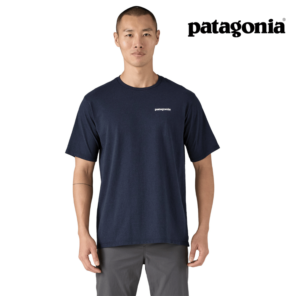 Patagonia Men P-6 Logo Responsibili-Tee - New Navy