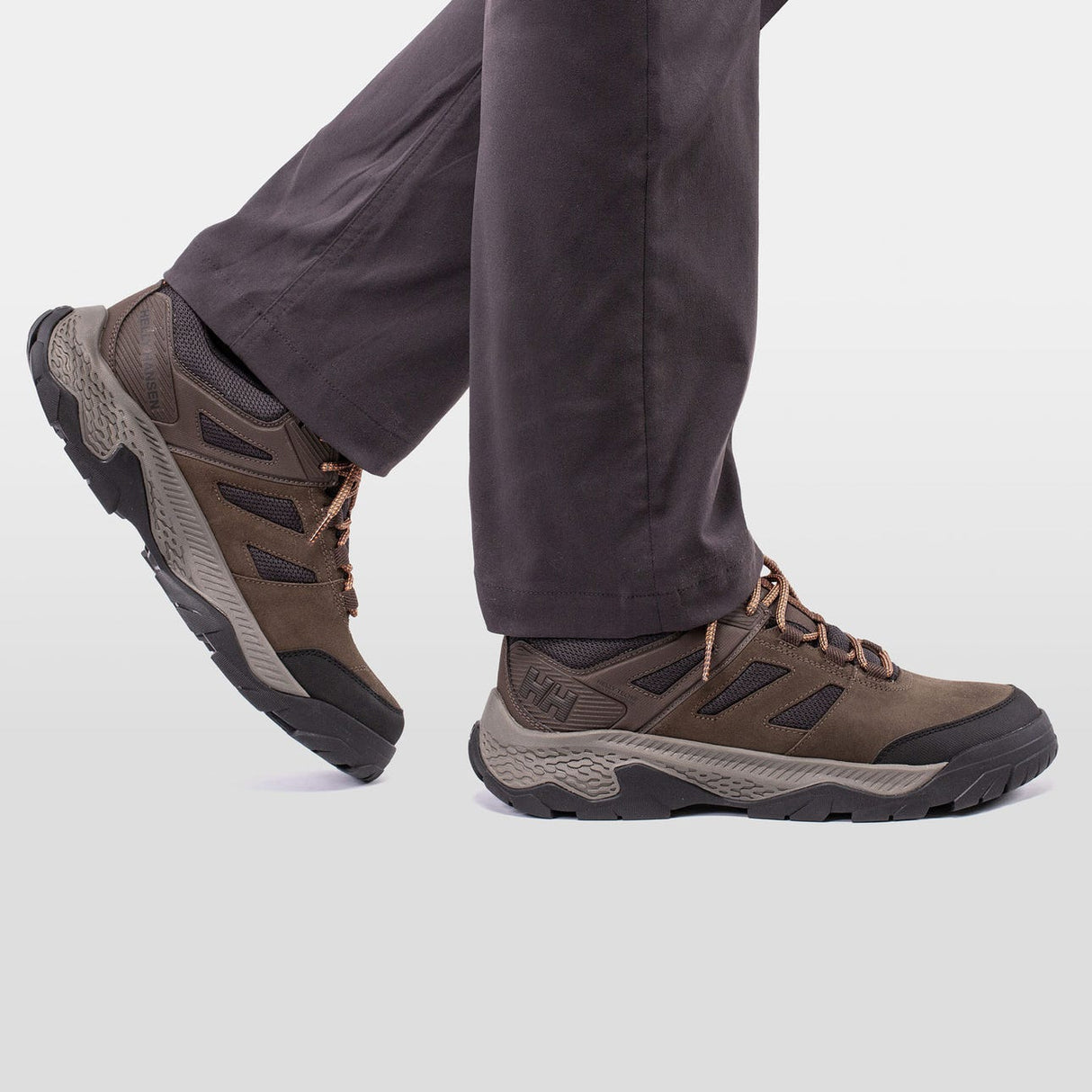Explore Helly Hansen Men Switchback Low 3 Ht - Cement / Coffee Bean for trail, outdoor & lifestyle use | Liv Activ Singapore