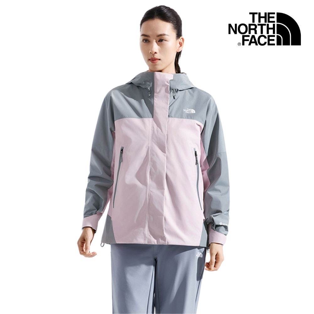 The North Face Women Blizzard Fleece GTX Triclimate Jacket - AP Pale Blossom / Monument Grey