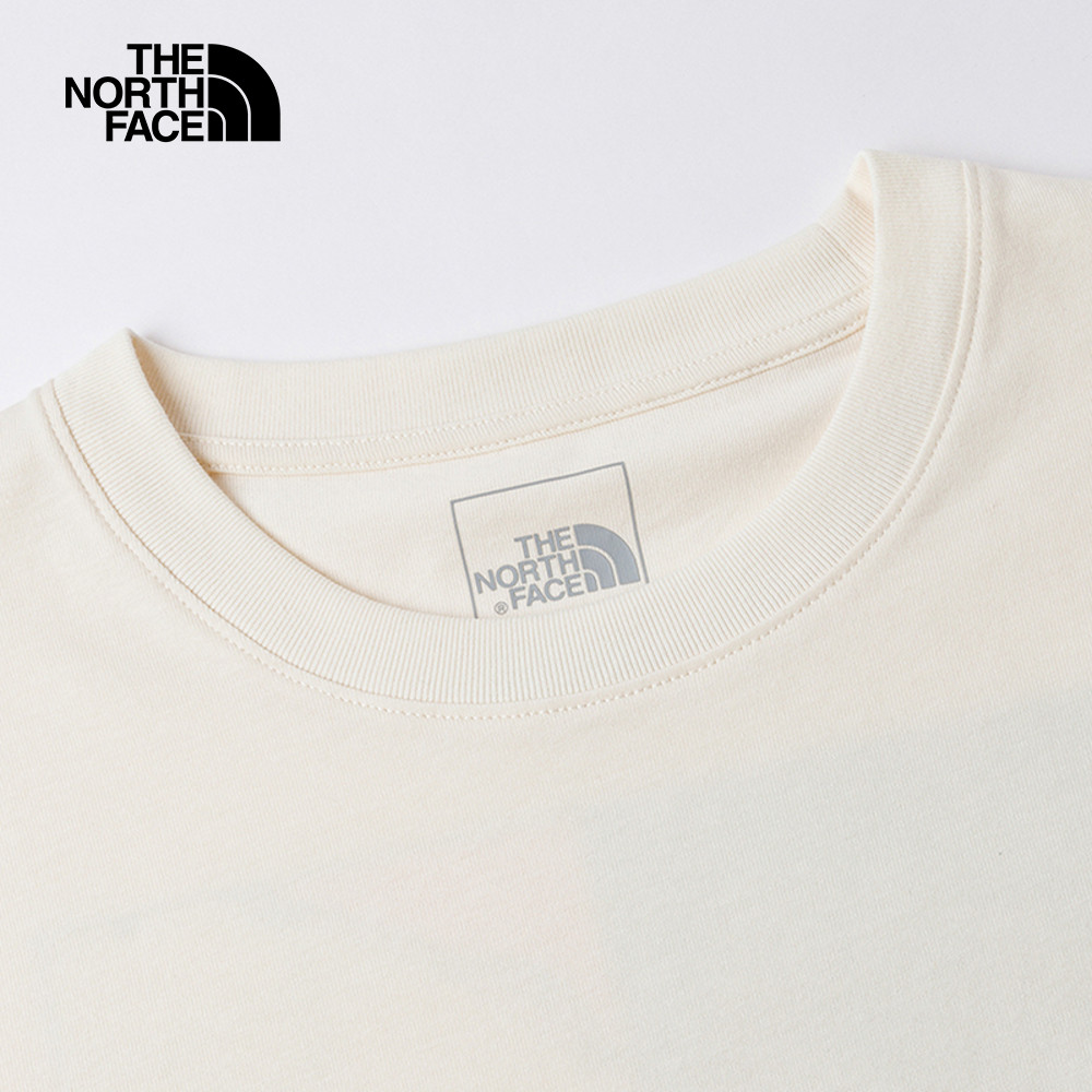 The North Face Unisex TDC Mountain II SS Tee Graphic - AP White Dune