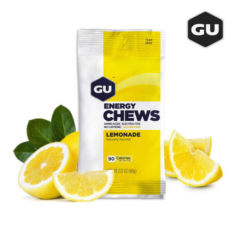 (1 Pack) GU Energy Chews - Lemonade - Expiry Date: Mar 2026
