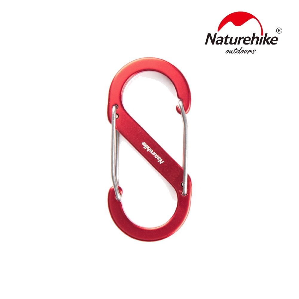 Naturehike S-Type Aluminium Alloy Hook Red Large - 1 piece
