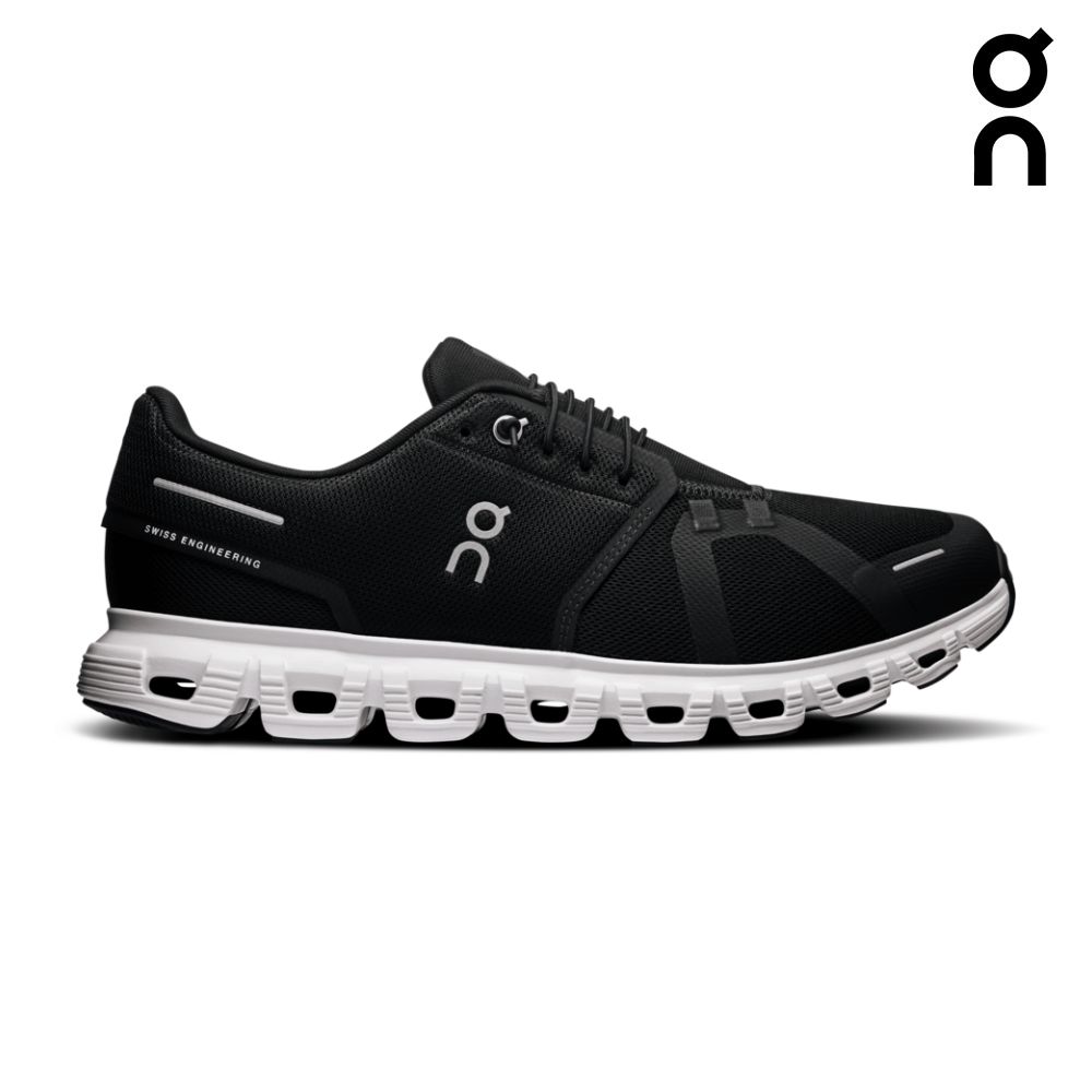 Explore On Men Cloud 6 - Black / White for trail, outdoor & lifestyle use | Liv Activ Singapore