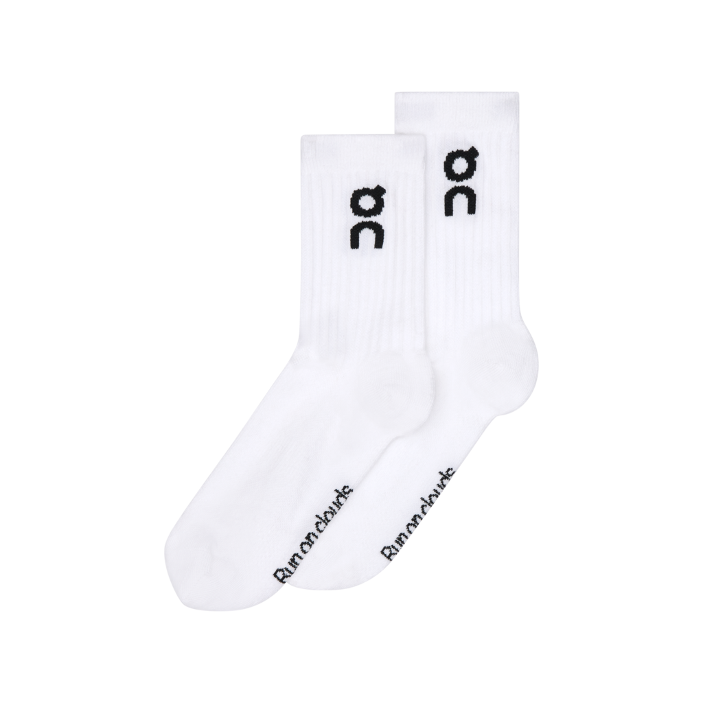 Explore On Unisex Logo Sock High 3-Pack - White for trail, outdoor & lifestyle use | Liv Activ Singapore