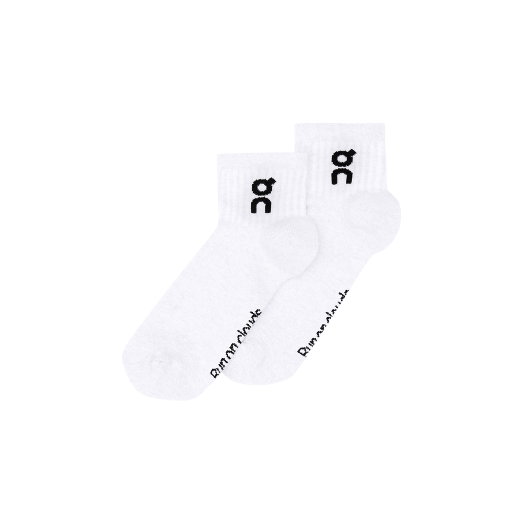 Explore On Unisex Logo Sock Mid 3-Pack - White for trail, outdoor & lifestyle use | Liv Activ Singapore