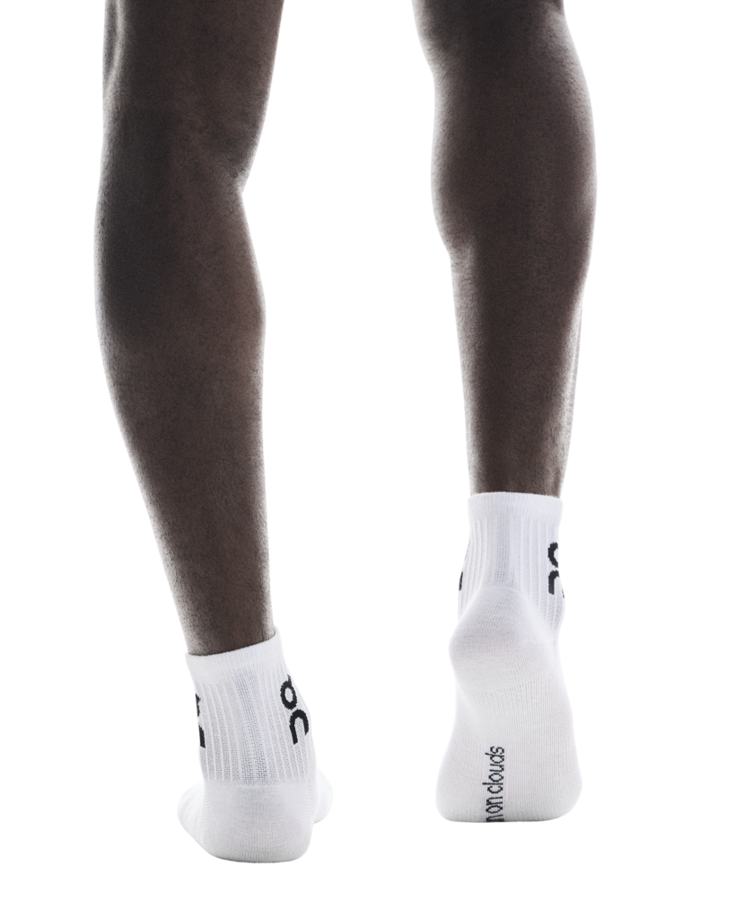 Explore On Unisex Logo Sock Mid 3-Pack - White for trail, outdoor & lifestyle use | Liv Activ Singapore