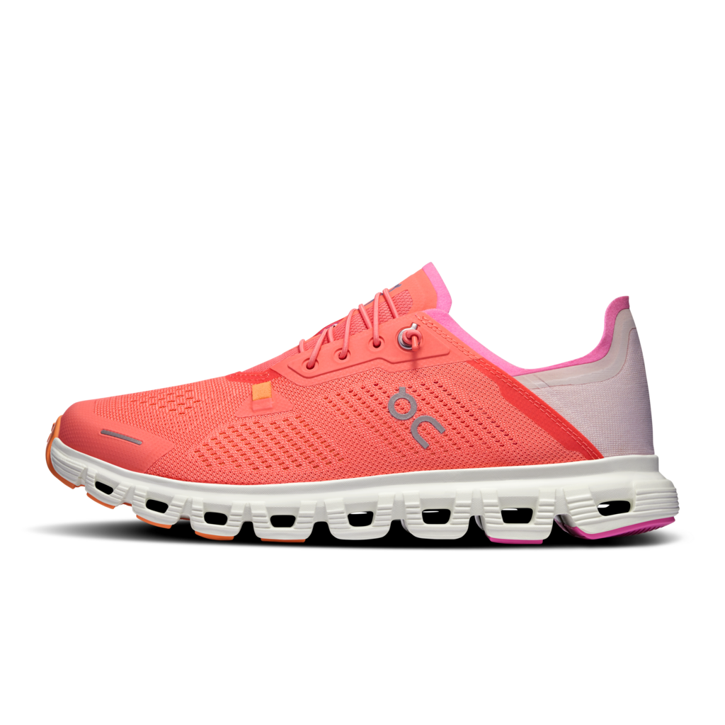 Explore On Women Cloud 6 Coast - Salmon / Pearl for trail, outdoor & lifestyle use | Liv Activ Singapore