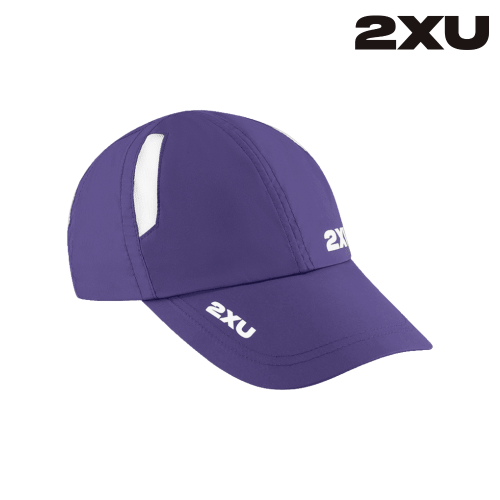 2XU Unisex Run Cap - Future Dusk / White