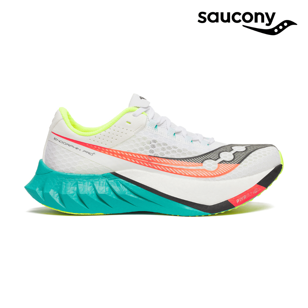 Saucony Men Endorphin Pro 4 - White / Mutant