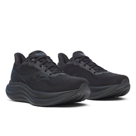 Saucony Men Triumph 23 Wide - Triple Black