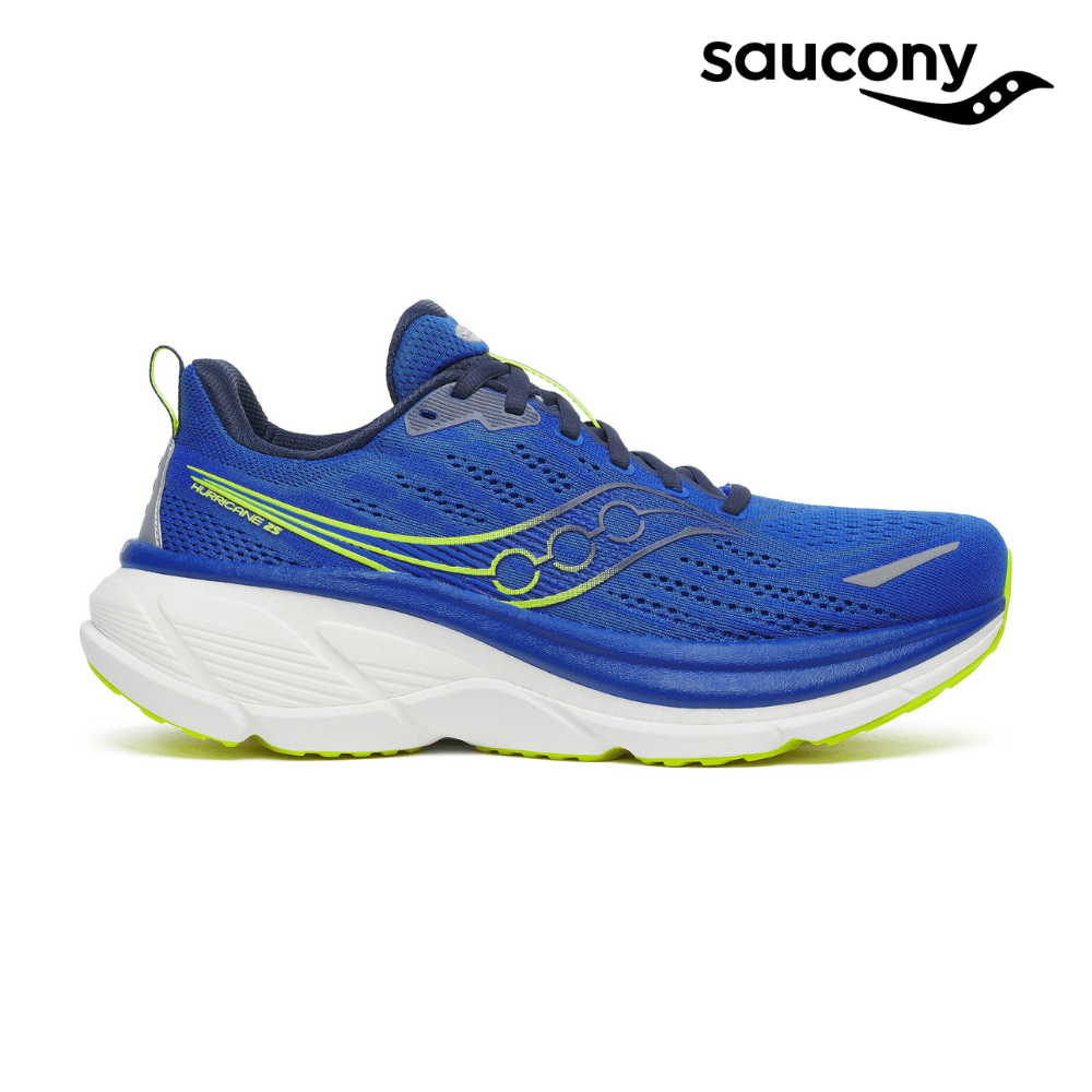 Saucony Men Hurricane 25 Wide - Lapis / Citron