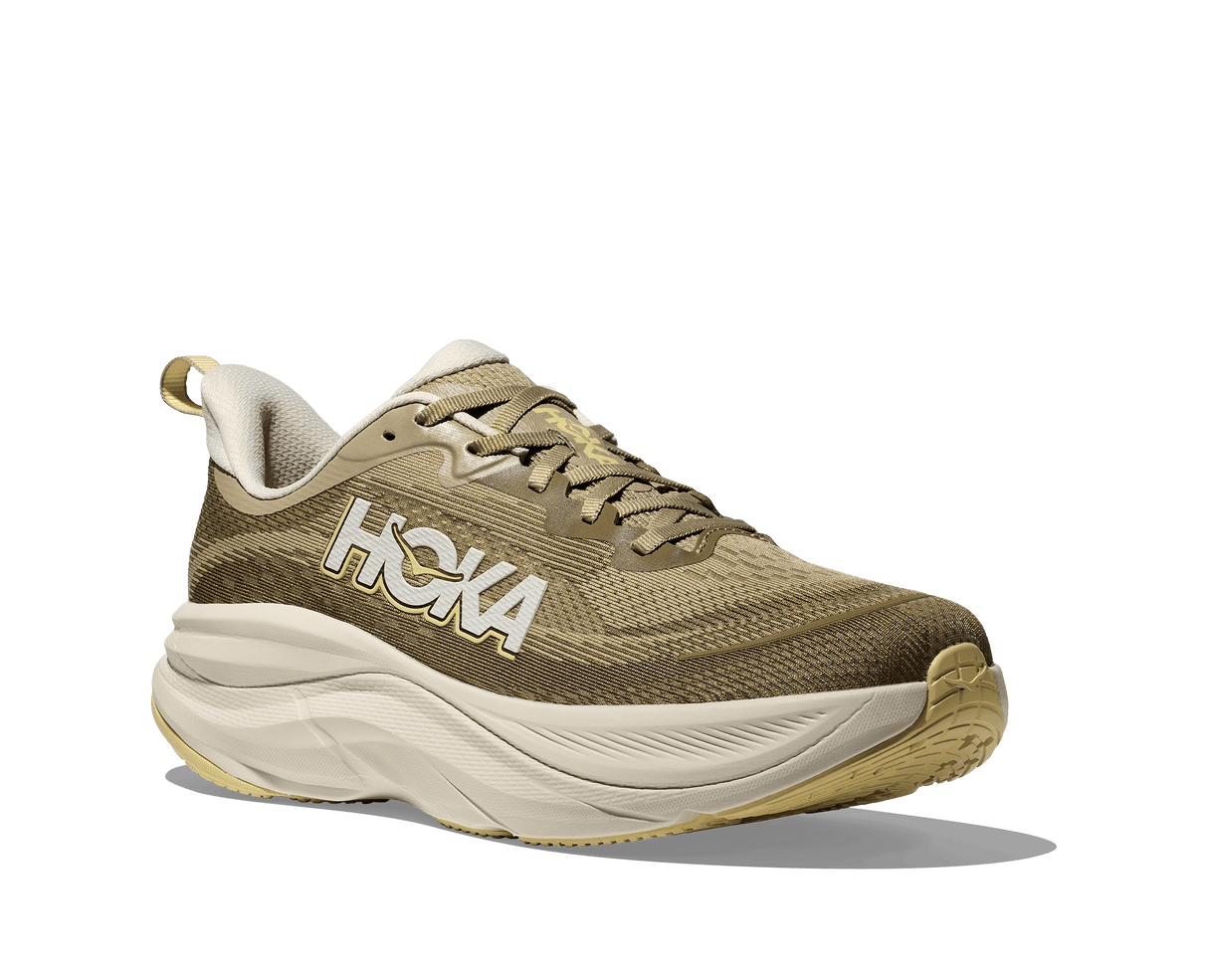Explore HOKA Men Skyflow Wide - Wild Mushroom / Grassland for trail, outdoor & lifestyle use | Liv Activ Singapore