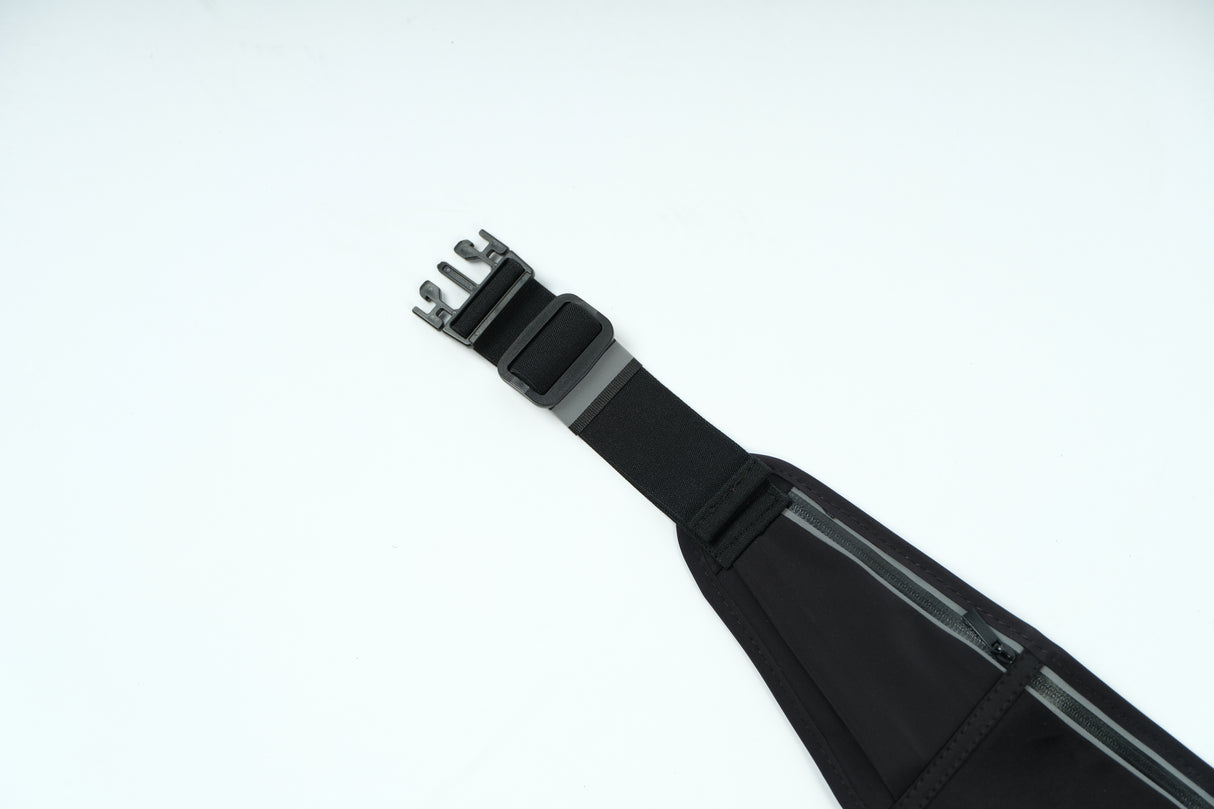 Oxygen Triple Pocket Waist Belt - Black