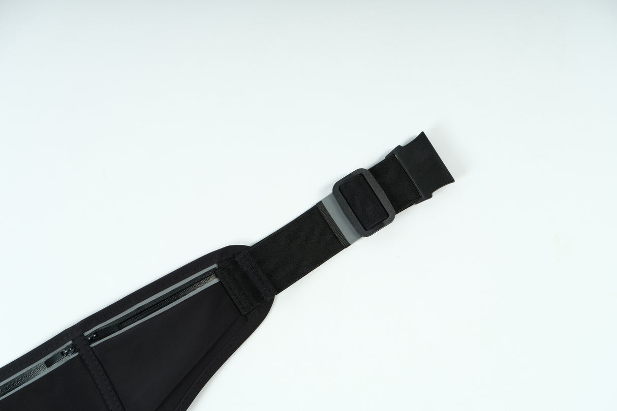 Oxygen Triple Pocket Waist Belt - Black