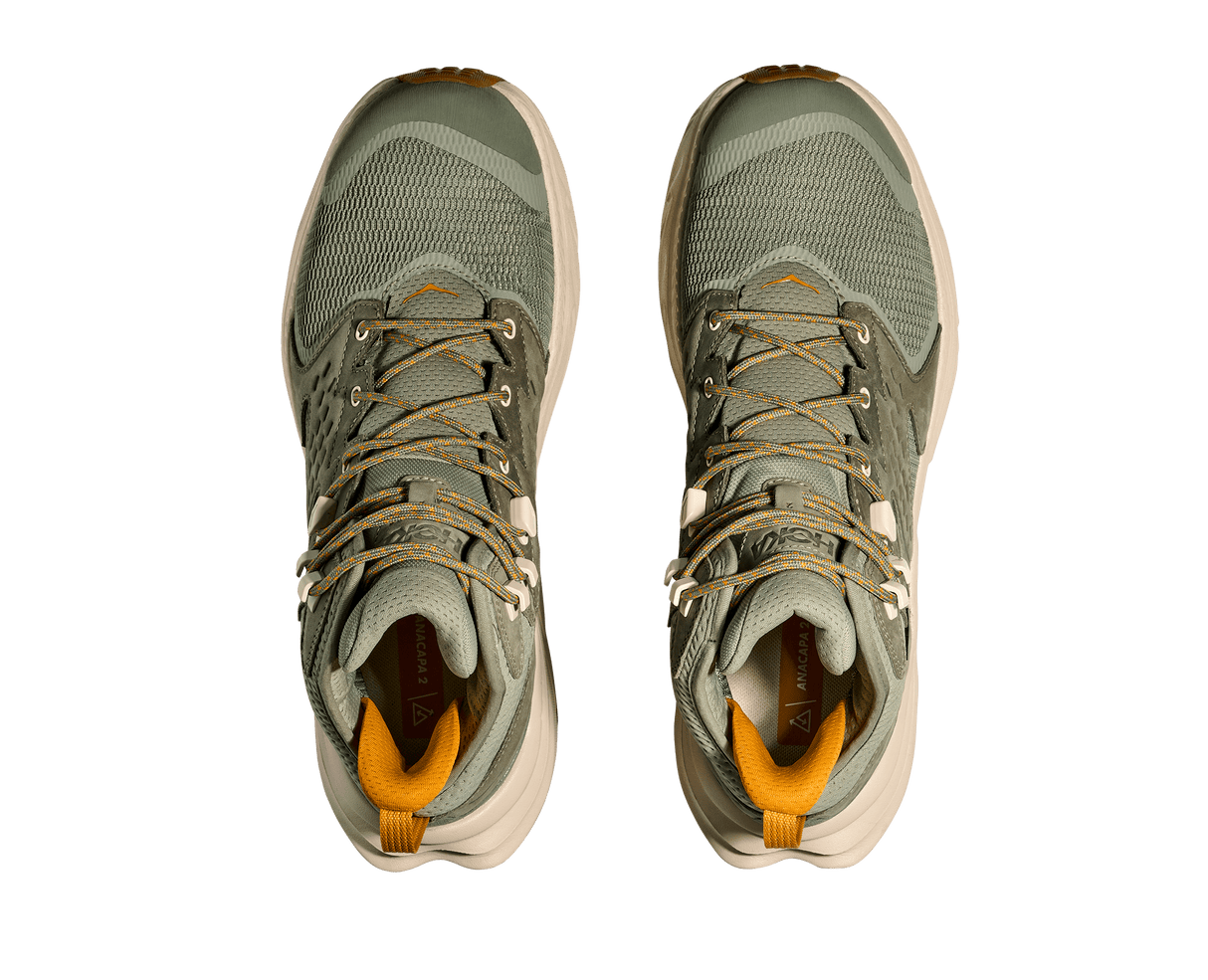 HOKA Men Anacapa 2 Mid GTX - Sea Moss / Oat Milk