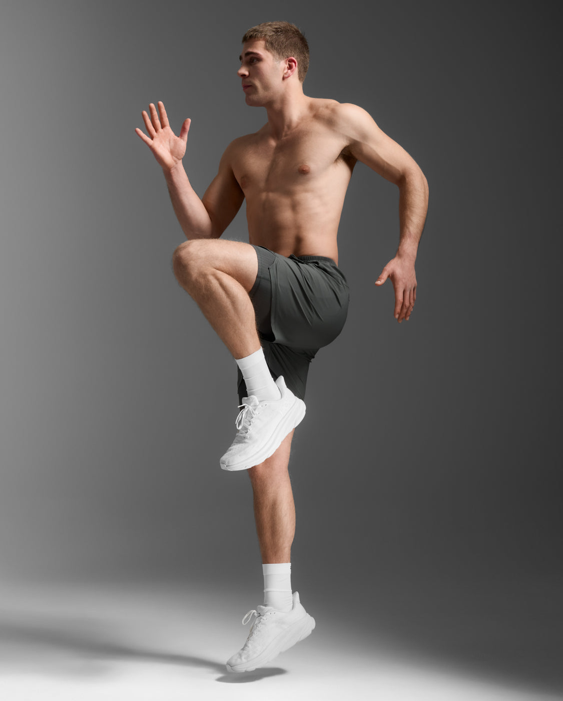 2XU Men Aero Mesh 2-In-1 5 Inch Short - Jupiter / Black Reflective