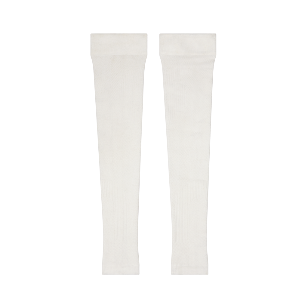 On Unisex Performance Arm Sleeves - White / White