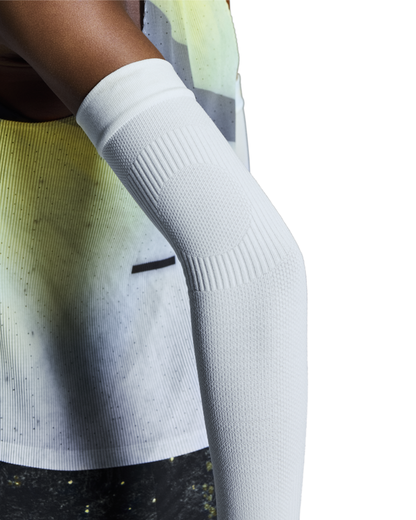 On Unisex Performance Arm Sleeves - White / White