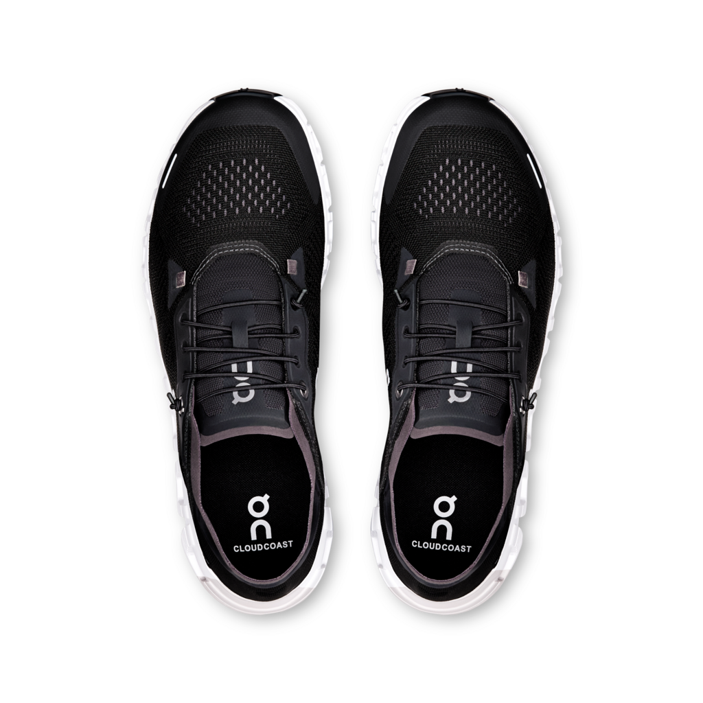 On Men Cloud 6 Coast - Black / White