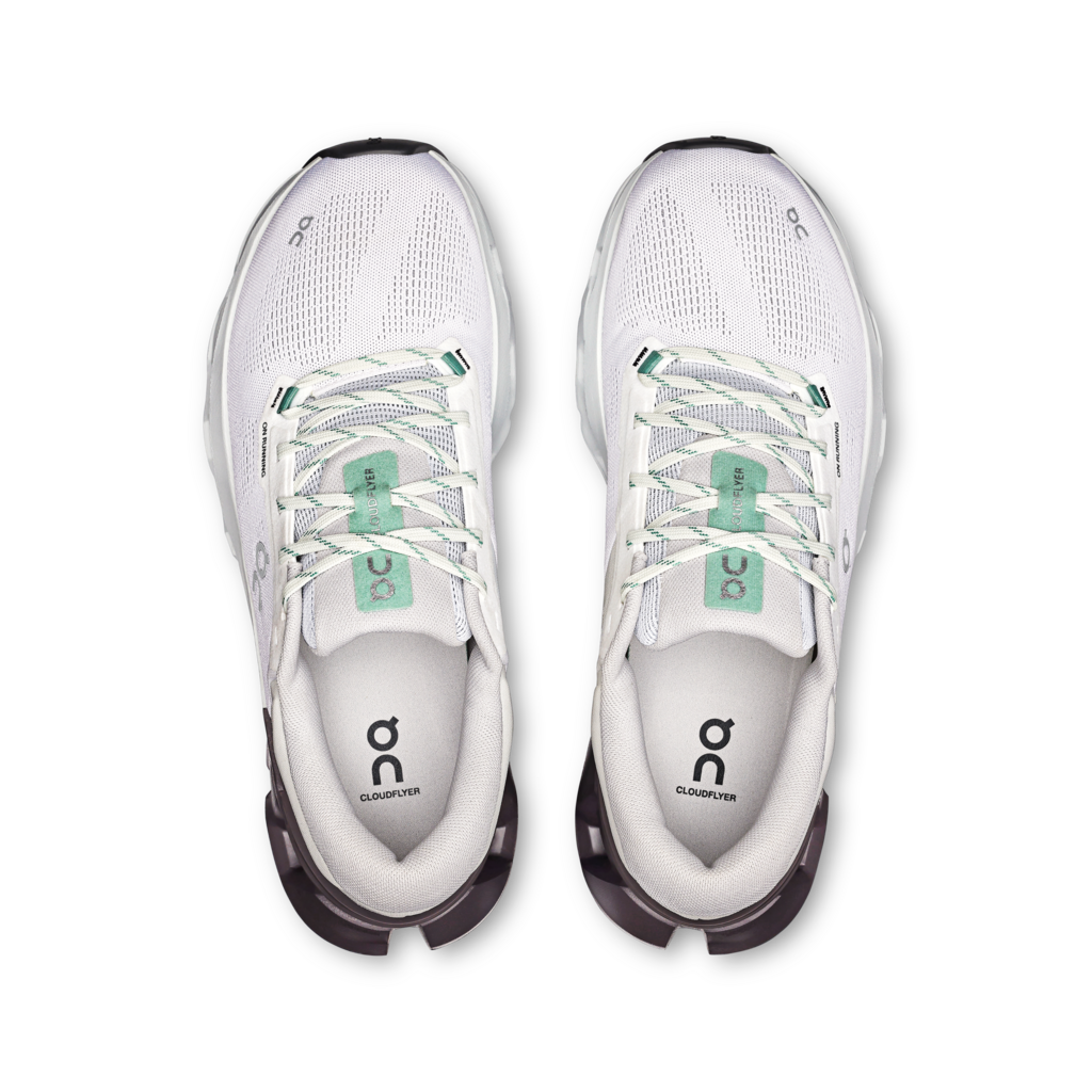 Explore On Men Cloudflyer 5 - White / Pebble for trail, outdoor & lifestyle use | Liv Activ Singapore