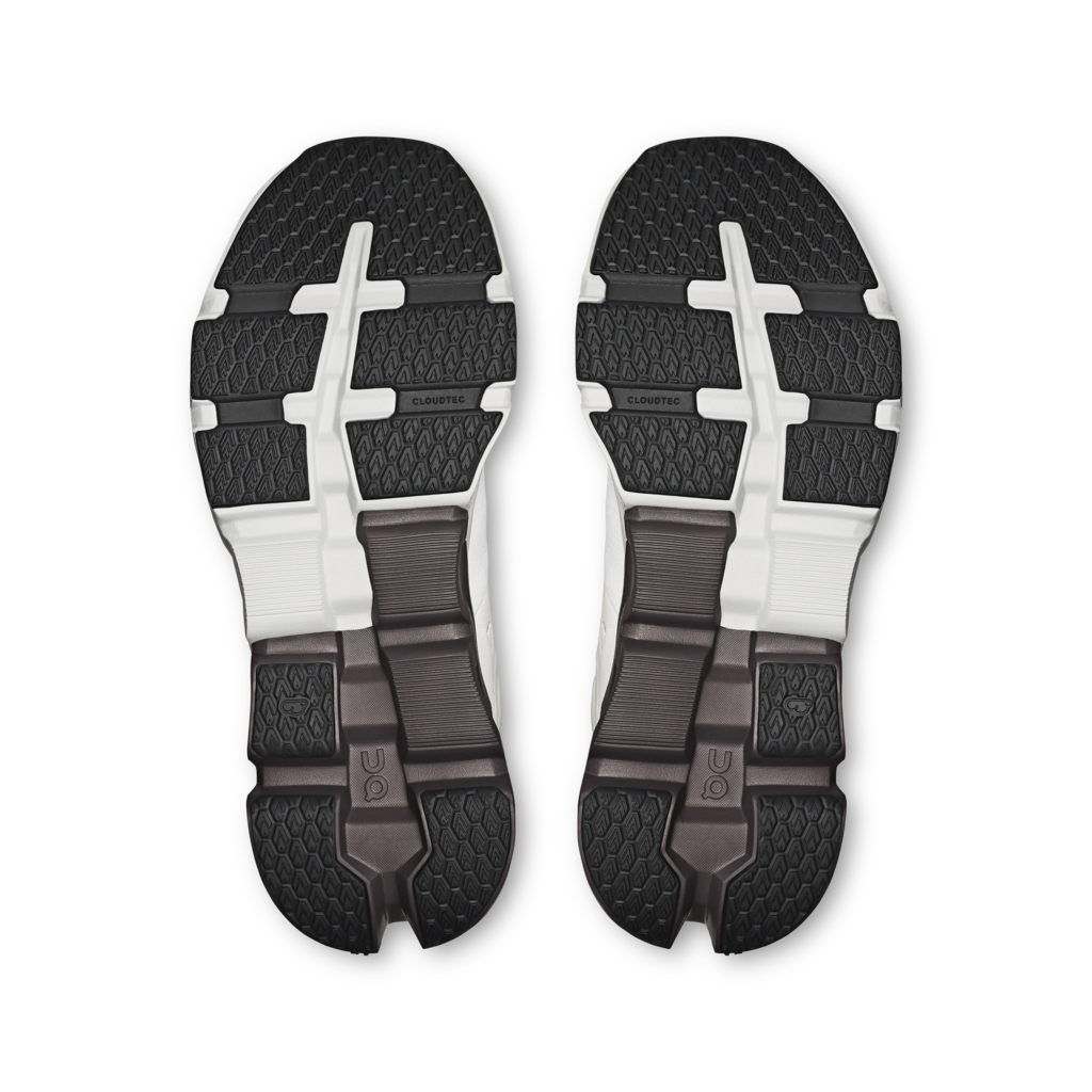 Explore On Men Cloudflyer 5 - White / Pebble for trail, outdoor & lifestyle use | Liv Activ Singapore