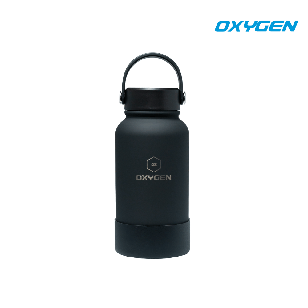 Oxygen Talon 650ml Stainless Steel Bottle - Black