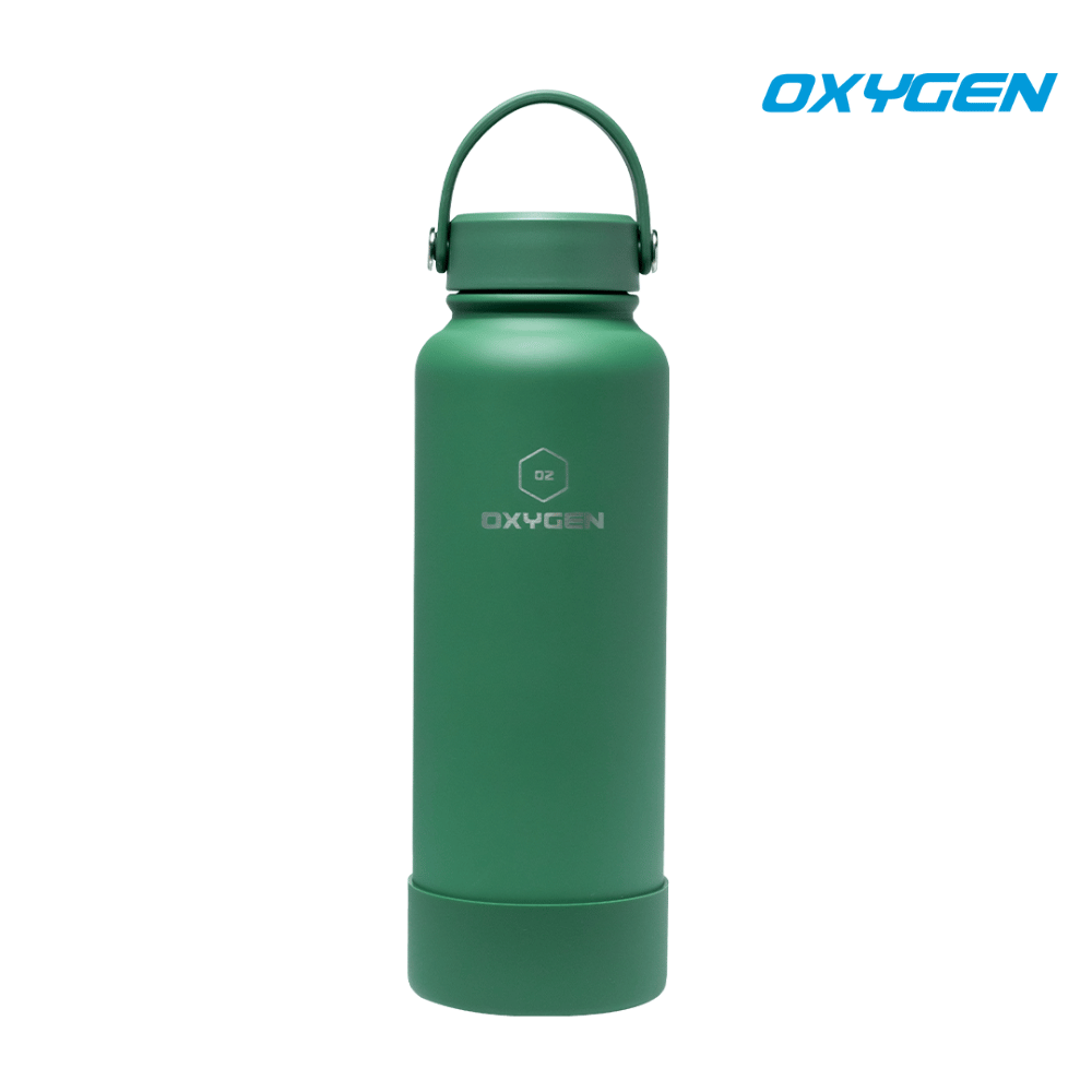 Oxygen Talon 1150ml Stainless Steel Bottle - Dark Green