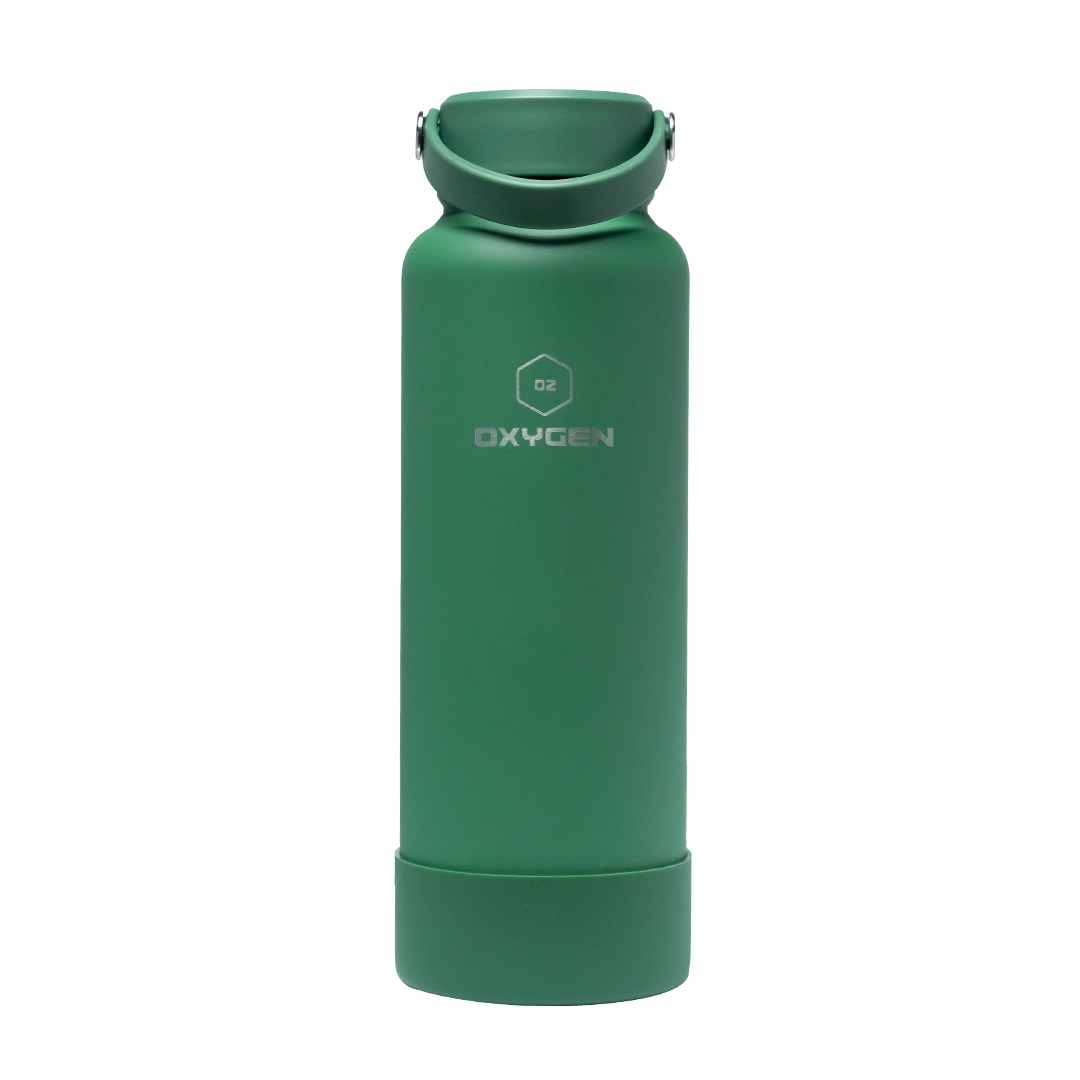 Oxygen Talon 1150ml Stainless Steel Bottle - Dark Green