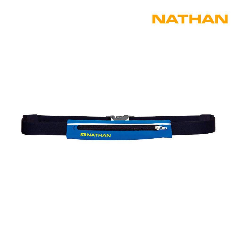 Explore Nathan Sports Mirage Pack Adjustable Belt - Electric Blue Lemonade for trail, outdoor & lifestyle use | Liv Activ Singapore
