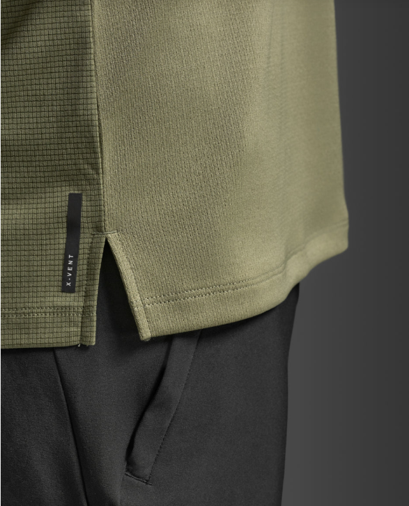 2XU Men Aero Mesh Tee - Alpine / Black Reflective