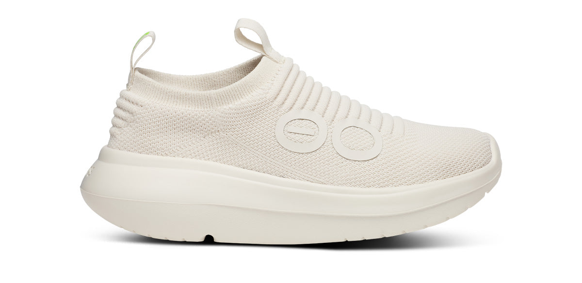 Explore OOFOS Women OOmy Zen - Chalk for trail, outdoor & lifestyle use | Liv Activ Singapore