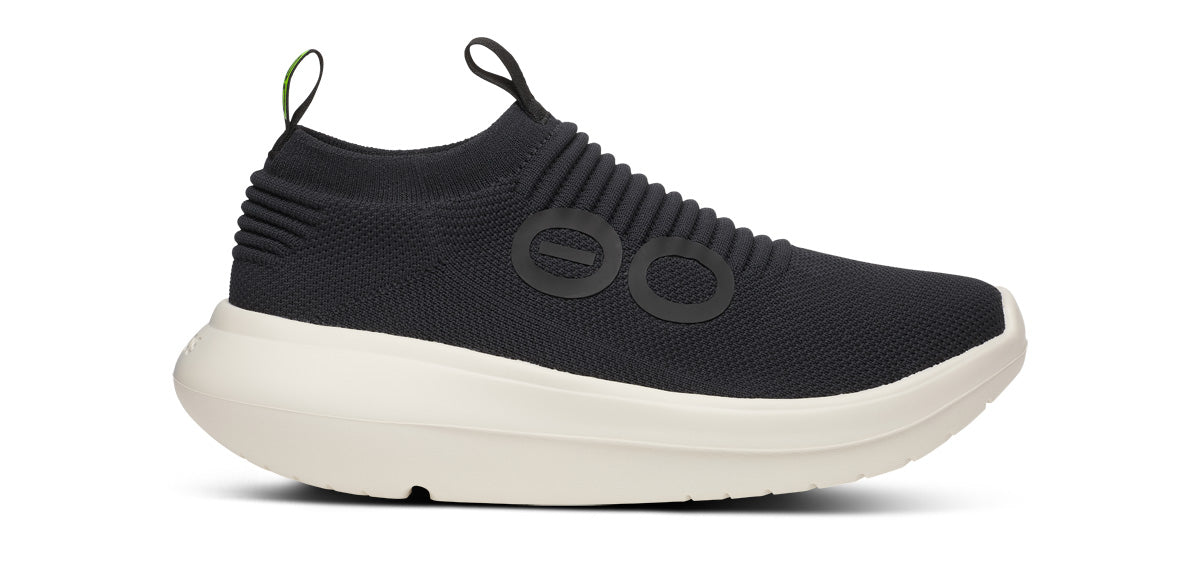 Explore OOFOS Men OOmy Zen - Chalk / Black for trail, outdoor & lifestyle use | Liv Activ Singapore