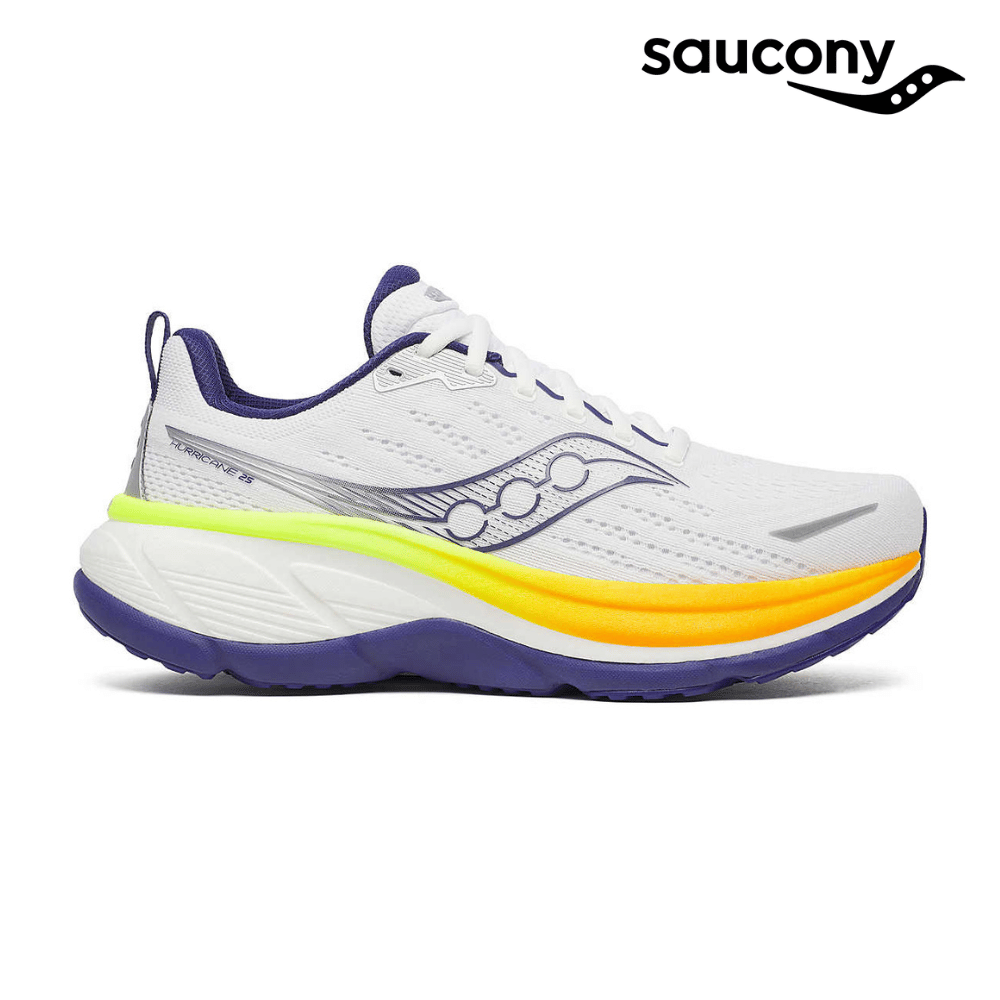 Saucony Men Hurricane 25 - White / Frigid