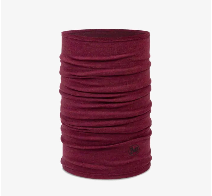 BUFF® Merino Midweight Neckwear - Melange Tibetan Red