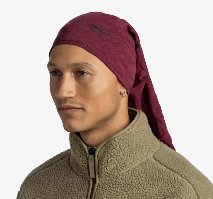BUFF® Merino Midweight Neckwear - Melange Tibetan Red