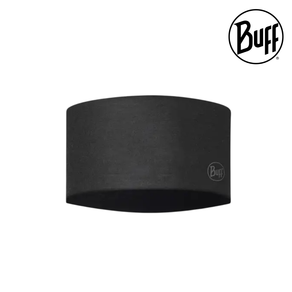 BUFF® CoolNet UV® Wide Headband - Solid Night Blue
